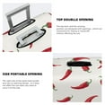 thumbnail image 5 of Daiia Chili Luggage Cover, Thickened Washable Travel Luggage Covers, Elastic Unique Baggage Covers for 18-20 inch Luggage-Medium, 5 of 9