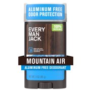 Every Man Jack Mountain Air Aluminum Free Deodorant, 3 oz