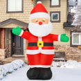 thumbnail image 5 of GOOSH Christmas Inflatables 5 FT Christmas Santa Inflatables with LED Lights, Cute Santa Claus Inflatable Blow Up Santa, Outdoor Christmas Decorations Clearance Blowup Santa Clause for Xmas Holiday, 5 of 7