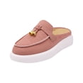 thumbnail image 2 of DIVVce Womens Shoes Slip On Mule Loafers With Tassel Accent And Platform Sole For Casual Everyday And Office Wear, 2 of 7