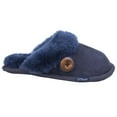 thumbnail image 2 of Cotswold Womens Lechlade Sheepskin Mule Slippers, 2 of 4