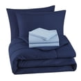 thumbnail image 1 of Set de Cama Mainstays King Size Reversible Azul 7 Piezas, 1 of 4