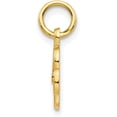 thumbnail image 2 of Solid 10k Yellow Gold Initial R Charm, 2 of 5
