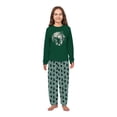 thumbnail image 4 of Bigfoot Christmas Tree Matching Family Pajamas, Long Sleeve Top And Wide Leg Pants, Size NB - Men 6XL, 4 of 7