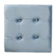 thumbnail image 3 of Baxton Studio Margot Velvet Upholstered Gold Finished Ottoman in Light Blue, 3 of 7