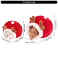 thumbnail image 3 of Comfortable Cotton Resting Bed Plush Enclosed Cats Nests Warm Cats Hideaways for Small Dog and Cats Indoors L, 3 of 4