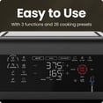 thumbnail image 2 of Chefman ExacTemp 11.5-Litre (12-Quart) 5-in-1 Air Fryer with Integrated Smart Thermometer, 28 Presets - Black, New, 2 of 9