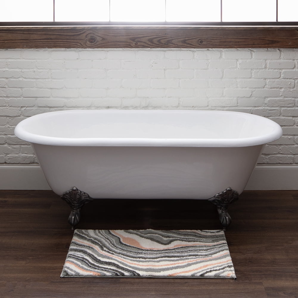Mohawk Home Serpentine Bath Mat, Blush, 2' 3" x 3' 9"
