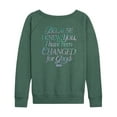 thumbnail image 2 of Wicked: Part 2 -  Changed For Good - Women's French Terry Long Sleeve Pullover, 2 of 5