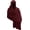 Deep Red, variant on Medieval Black Padme Cape Shawl Post Apocalyptic Cloak Black Hooded Cowl