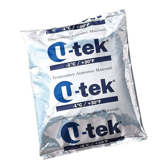 ThermoSafe Polar Pack PP24 Refrigerant Gel Pack, 0°C Temperature, 8" L x 5.5" W x 1.25" H (Case of 24)