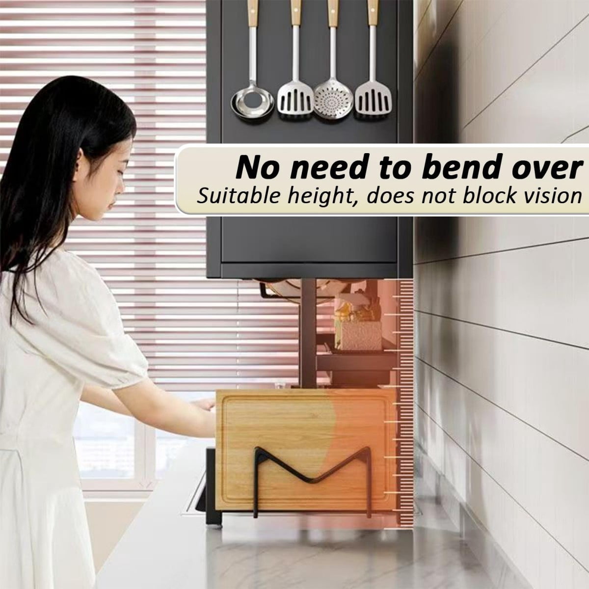 4-Tier Over the Sink Dish Drying Rack with Cover, 33.5" Large Dish Rack with Storage Basket, Knife & Cutting Board Holders