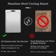 thumbnail image 3 of Titanium Cutting Boards for Kitchen, 2025 New Brushed Cutting Board Stainless Steel Cutting Board, Chopping Board Cutting Mat Kitchen Cooking, 3 of 5