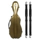 thumbnail image 1 of Estuche rígido para violín, bolsa de transporte portátil para violín, protección con termómetro, caja de violín de tamaño completo para entusiastas, , marrón Baoblaze Estuche de violin, 1 of 8