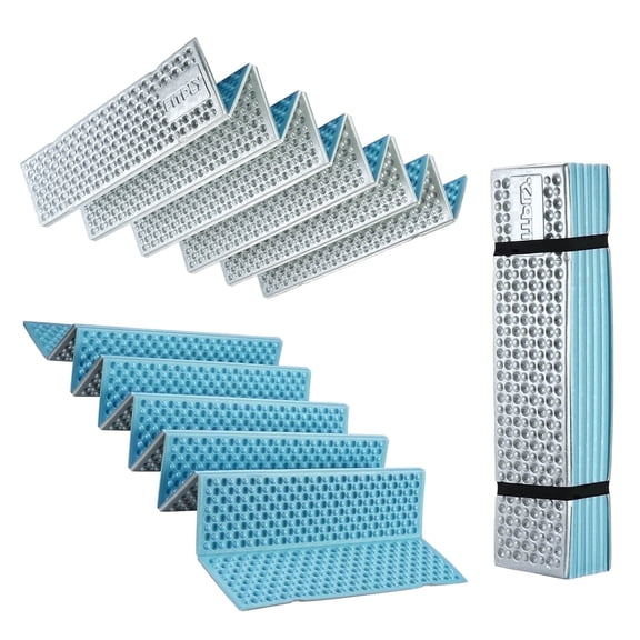Fitply Foldable Foam Sleeping Pad, Lightweight Camping Mat for Backpacking, 70.9" x 23.6"