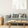 thumbnail image 4 of Stupell Industries Modern Vivid Wildlife Moose Bear Printed Throw Pillow Design by Jen Seeley (Set of 2), 4 of 6