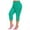 Green, variant on Patlollav Women's Plus Size Solid Hollow Elastic Waist Leggings Pants