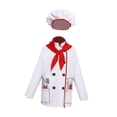 thumbnail image 2 of Conjunto de Disfraz de Chef para Niños Strade Fareast Limited Conjunto de Cocina y Repostería para Juegos de Rol de Chef M, 2 of 8
