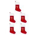 thumbnail image 1 of Inteprter Calcetines Decorativos Navideños - Comodidad Exquisita Y Suave Para Vacaciones Letras Medias Navideñas Grandes Rojo Z Type2 NO2, 1 of 6