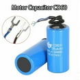 thumbnail image 2 of Condensateur de Démarrage Moteur en Aluminium, Construction Robuste pour Climatiseurs et Compresseurs, Taille Compacte Légère 450V 300uf CD60 Résistance à la Chaleur Faible Fuite Faible, 2 of 5