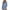 Blue, variant on Cuteduck Women's Waffle Knit Tops Henley Casual Shirts Long Sleeve V Neck Solid Color Casual Tunic Tops S-XXL