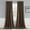 Chocolate Brown, variant on Chocolate Brown Back Tab Blackout Curtains 102 Inch Long 2 Panels Set for Bedroom, Rod Pocket/Pinch Pleated Thermal Insulated Living Room Darkening Light Blocking Floor to Ceiling Drapes