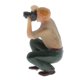 thumbnail image 4 of Diorama Pintado Hugo 1:87 Fotógrafo Personajes Resina, 4 of 9