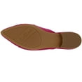 thumbnail image 5 of Bellini Flick Womens Comfort Slip On Mule 8 Fuchsia Microsuede, 5 of 6
