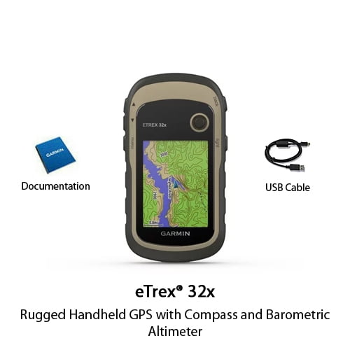 GARMIN ETREX 32X special editions hanheld gps with barometric altimeter Backpack