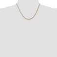 thumbnail image 4 of 10K Yellow Gold Figaro Chain Styles Necklace 2.75 mm Flat 18 inch, 4 of 4