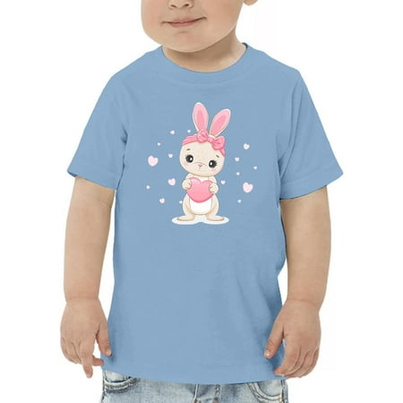 

Cute Bunny W Ribbon N Heart T-Shirt Toddler -Image by Shutterstock 2 Toddler