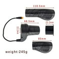 thumbnail image 3 of Bicycle Speed Handle,Kaireo Right Handle 20X Half Throttle 24V 36V 48V 60V 72V Sm/ Connector for E or Folding Scooter Absorption Effect Brings Comfortable Riding Experience, 3 of 9