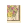 thumbnail image 2 of Historic State Map - Georgia - Mitchell 1846 - Vintage Wall Art, 2 of 4