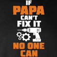 thumbnail image 3 of CafePress - If Papa Can't Fix It No One Can Long Sleeve T Shir - Long Sleeve Dark T-Shirt, 3 of 4
