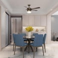 thumbnail image 3 of Alexia 52'' Smart Ceiling Fan with wall control，Works with Google Assistant and Amazon Alexa,Siri Shortcut., 3 of 3