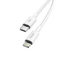 thumbnail image 1 of wopow WX04 Lightning to USB-C PD cable L=120CM WHITE, 1 of 2