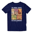 thumbnail image 2 of Disney Pixar Hoppers Animal Council Summoned Men's T Shirt (Navy, S-3XL), 2 of 4