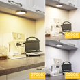 thumbnail image 5 of Puck Lights 2 Pack - 5V USB Powered Under Cabinet Light with Adjustable 3 Color Temperature & Dimmable Features - Ideal LED Lamp Kit for Cabinets, Wardrobes, and Showcases, 5 of 8