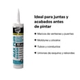 thumbnail image 2 of sellador de acrílico multiusos alex plus en pasta 300 ml blanco, 2 of 8