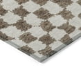 thumbnail image 3 of Addison Rugs Chantille Indoor/Outdoor Transitional Geometric Brown Machine Washable Round Rug, 8' x 8', 3 of 8