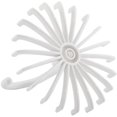 thumbnail image 4 of Tie Rack, 360° Rotatable Tie Rack Belt Scarves Hook Hanger Holder Organizer (White)(White), 4 of 8