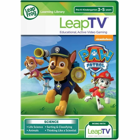 LeapFrog LeapTV PAW Patrol: Storm Rescuers Educational, Active Video Game