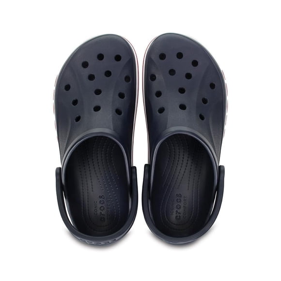 Bayaband Clog Crocs Unisex Talla 26 Marino/Rojo