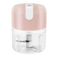 thumbnail image 1 of Mini picadora de ajo eléctrica - Procesador de alimentos inalámbrico portátil pequeño Mini picadora de ajo Licuadora Picadora Carga USB a prueba de agua JAMW Sencillez, 1 of 5