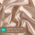 thumbnail image 6 of Aship Arc-Chill 3.0 Cooling Pillow Cases, Q-max >0.5 Jade-Infused Silky Pillowcase for Hair & Skin, Breathable & Moisture-Wicking, Hidden Zipper, Machine Washable, King 20''x36'', 2 Pack Champagne, 6 of 7