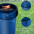 thumbnail image 3 of 3 Pcs Rain Barrel Mesh Cover Rain Barrel Netting Screen Tank Protector with Drawstring for Outdoor Gardenn, 3 of 8