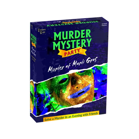 Murder At Mardi Gras Murder Mystery Party Game