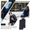 thumbnail image 5 of Gants de Course à Écran Tactile Gants d'Hiver Doublure pour Course Cyclisme Travail Randonnée Conduite, 5 of 5