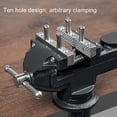 thumbnail image 3 of Abrazadera De Banco Portátil, Fácil De Quitar, Base Giratoria De 360 ​​​​grados, Tornillo De Mesa Universal Completo Con Almohadilla De Goma Para Garaje, 3 of 7