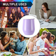 thumbnail image 5 of Vaso de cáscara de huevo Vaso de agua doble de acero inoxidable para el vientre-E-Light Purple Ormromra CPB-US-CJZ560-2, 5 of 5